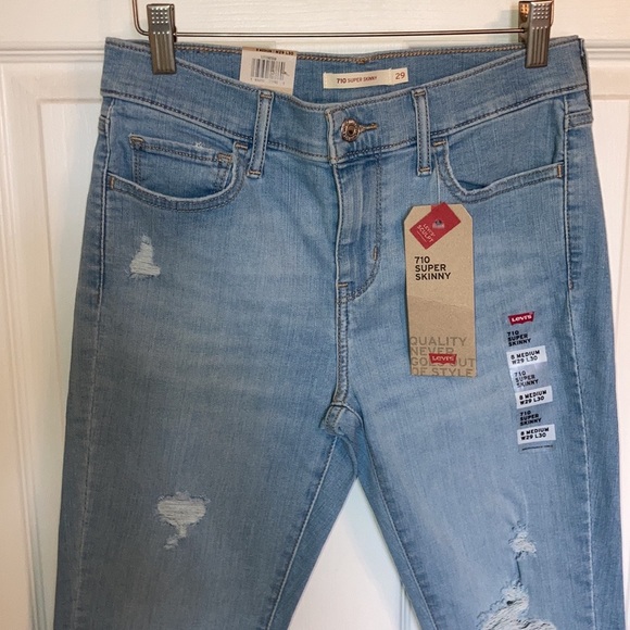 NWT Levi's 710 Super Skinny Jeans $60 Ontario - Picture 7 of 11